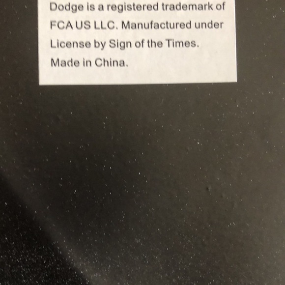 Scatpack wall sign - Picture 2 of 2